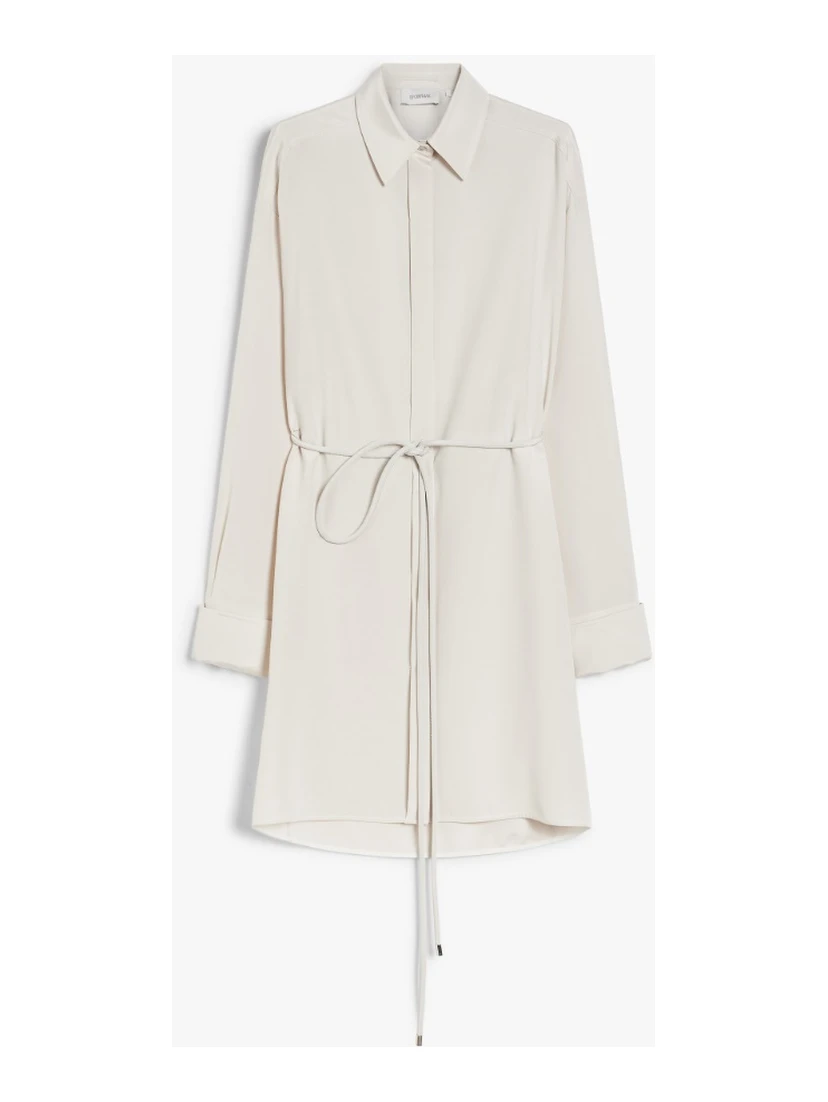 Oversized shirt dress