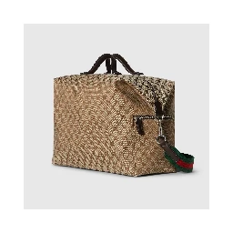 GG canvas medium duffle bag