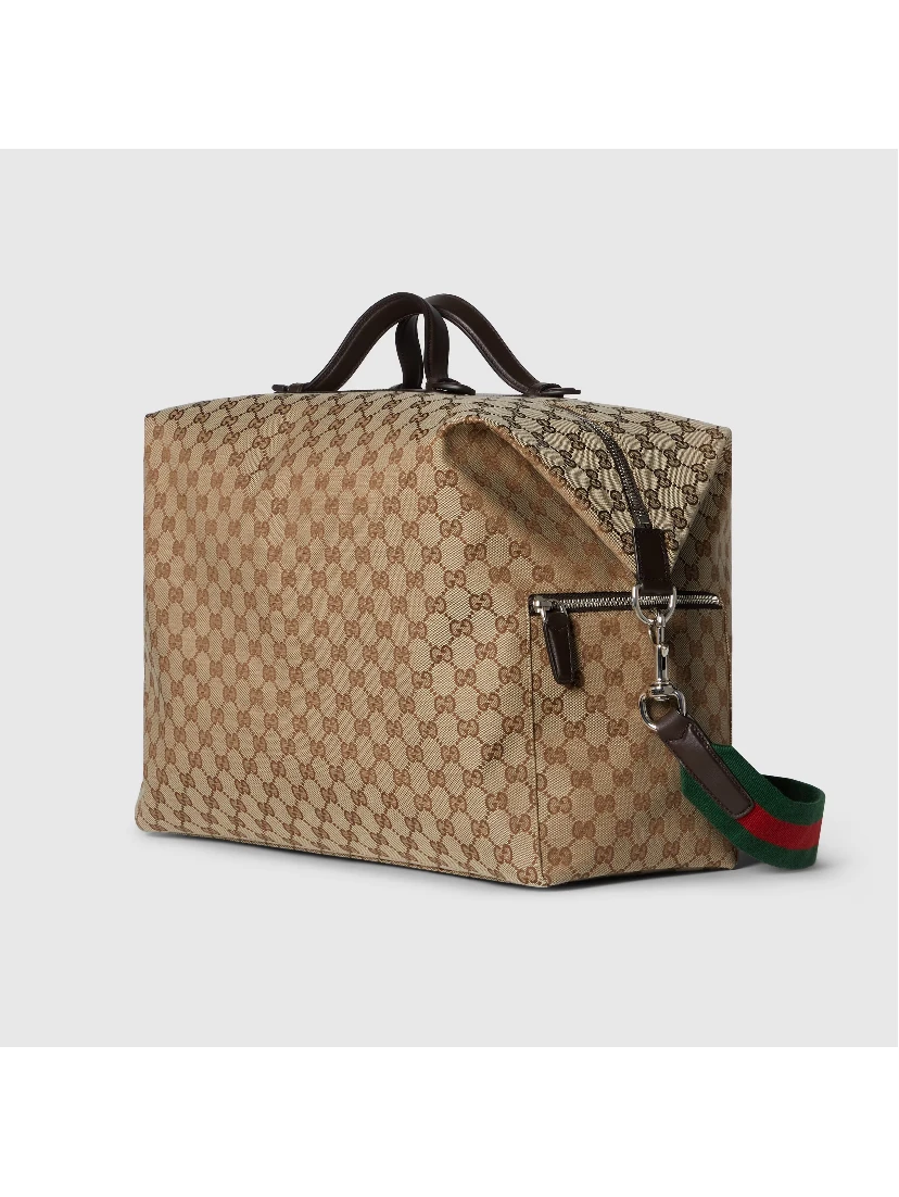 GG canvas medium duffle bag
