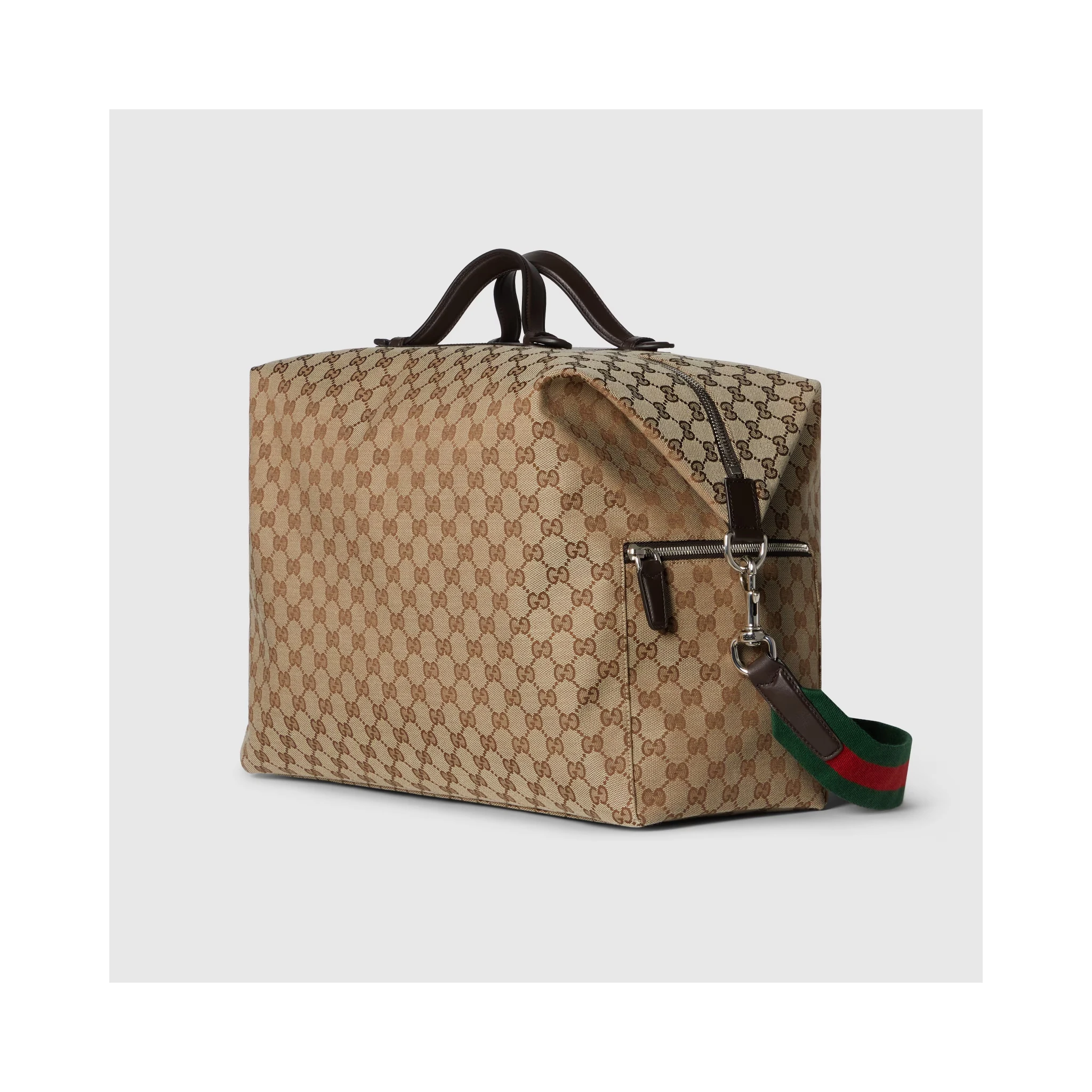 GG canvas medium duffle bag