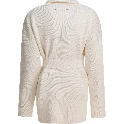 Cardigan with floral embroidery