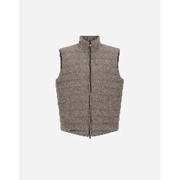 Cashmere and silk sleeveless