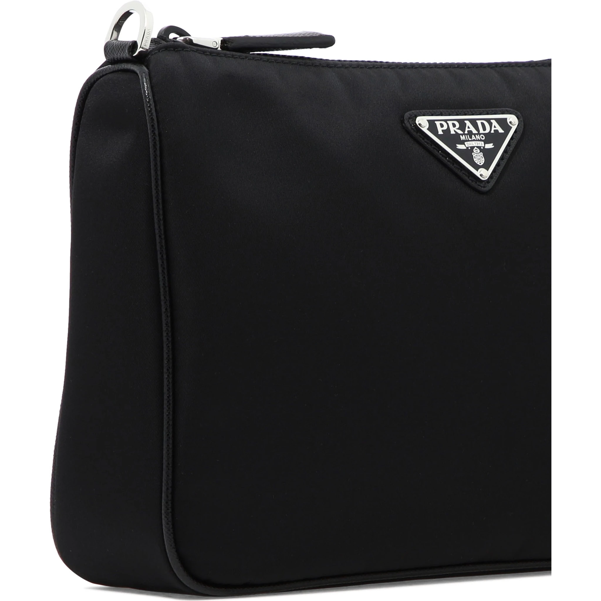 Re-Nylon and Saffiano crossbody bag