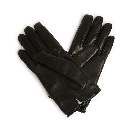 Gloves with logo
