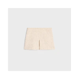 Cashmere tweed skirt