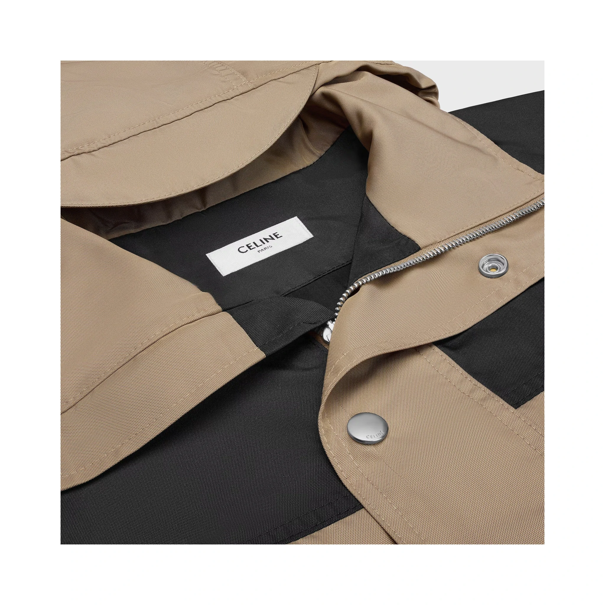 Nylon windbreaker jacket