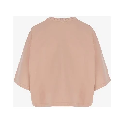 T-shirt with printed logo in cotton