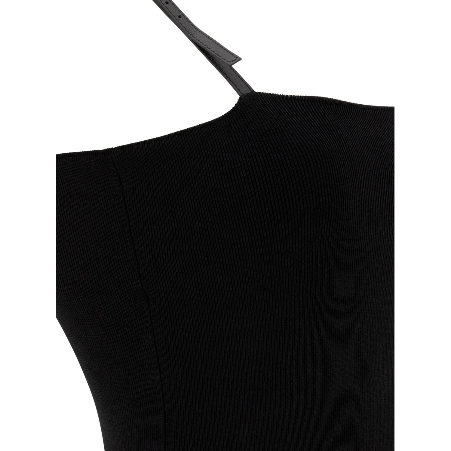 Strap logo dress