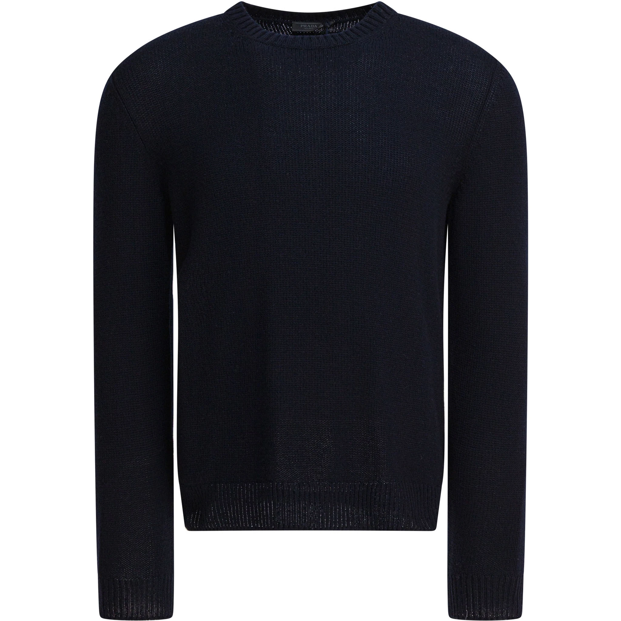Cashmere crewneck knitwear