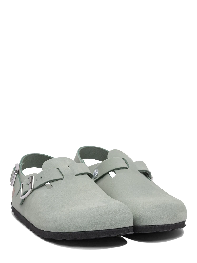 "Tokyo" leather sabot