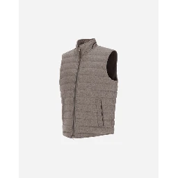 Cashmere and silk sleeveless