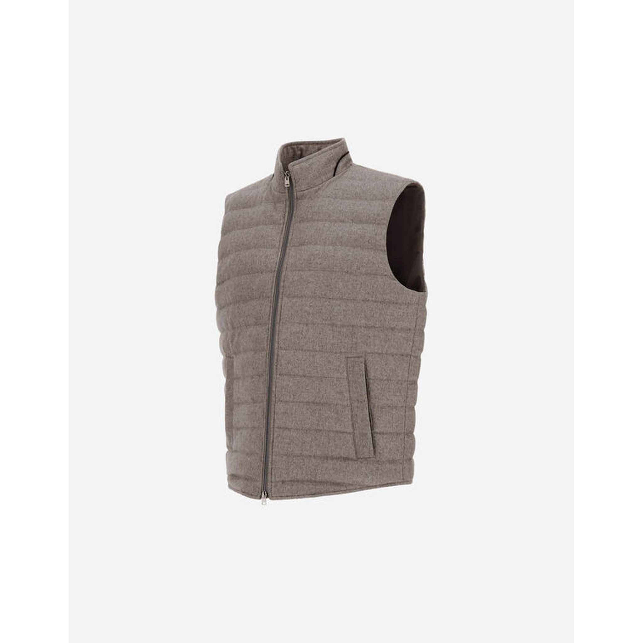 Cashmere and silk sleeveless