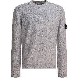 Wool crewneck knitwear