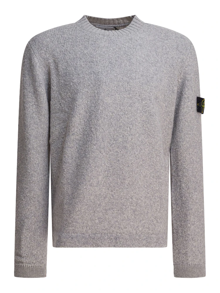 Wool crewneck knitwear