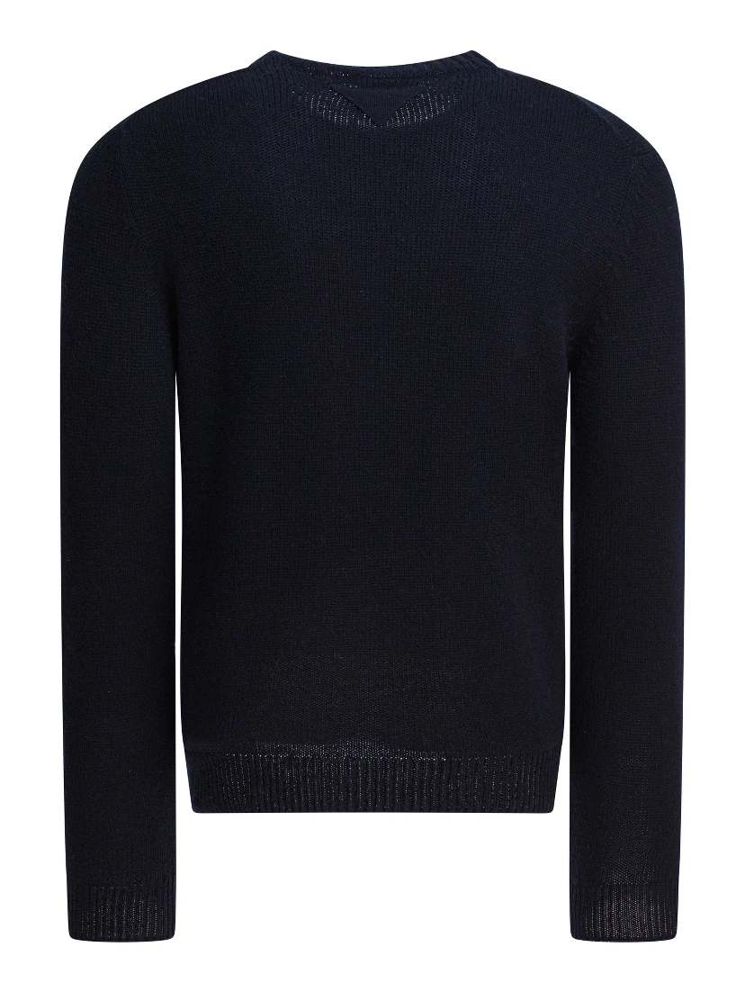 Cashmere crewneck knitwear