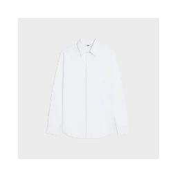"Loose" shirt in cotton poplin