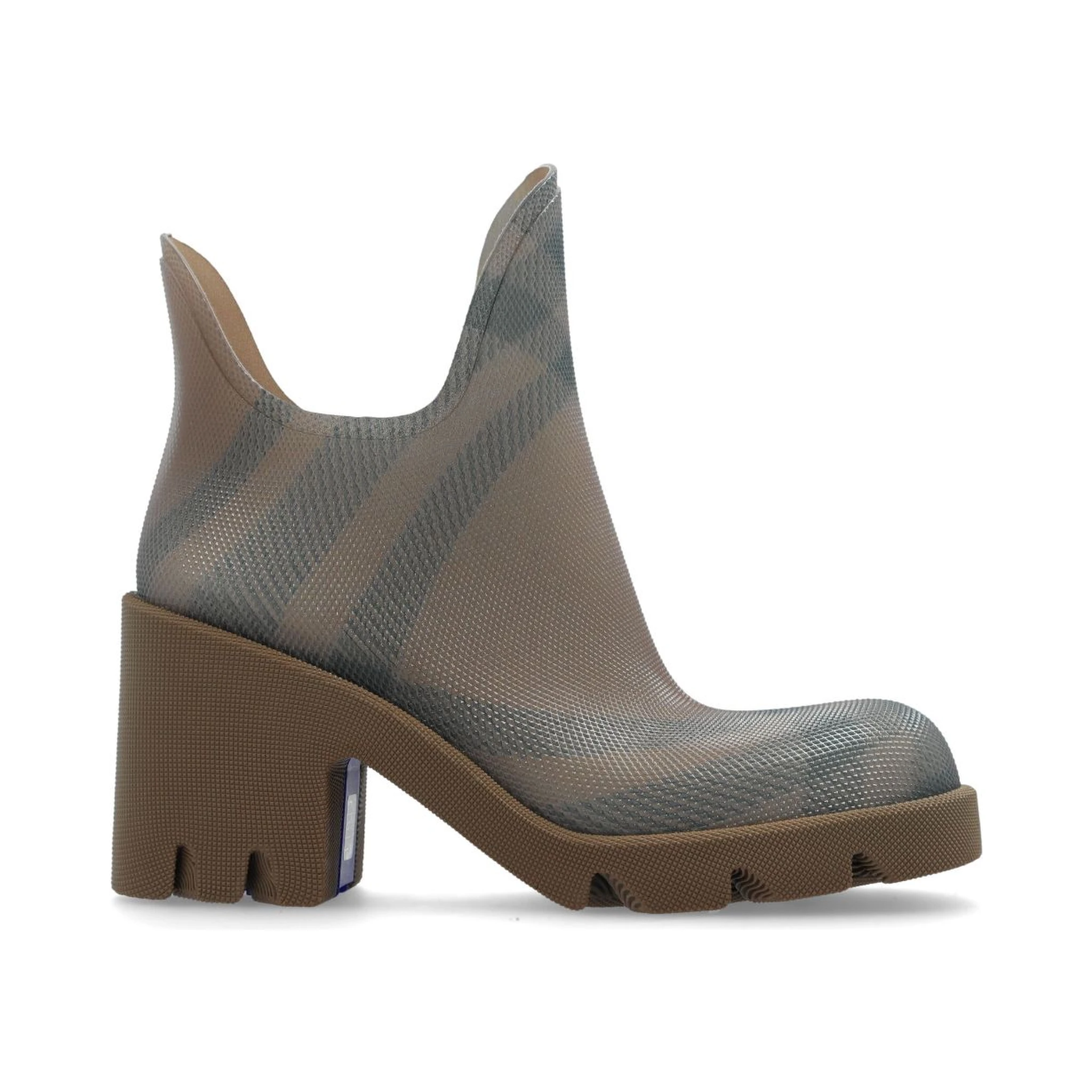 Marsh checked rubber boots