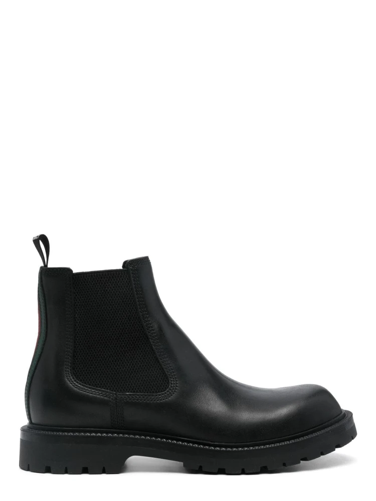 Ankle boots with Web detail
