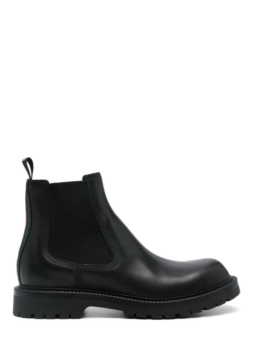 Ankle boots with Web detail