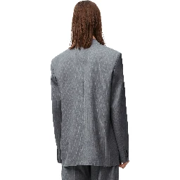 Double-breasted jacket in wool