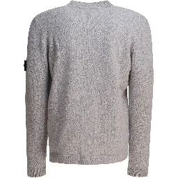 Wool crewneck knitwear