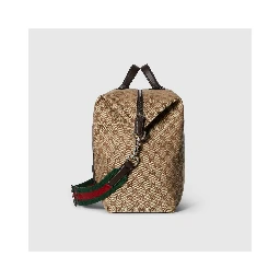 GG canvas medium duffle bag