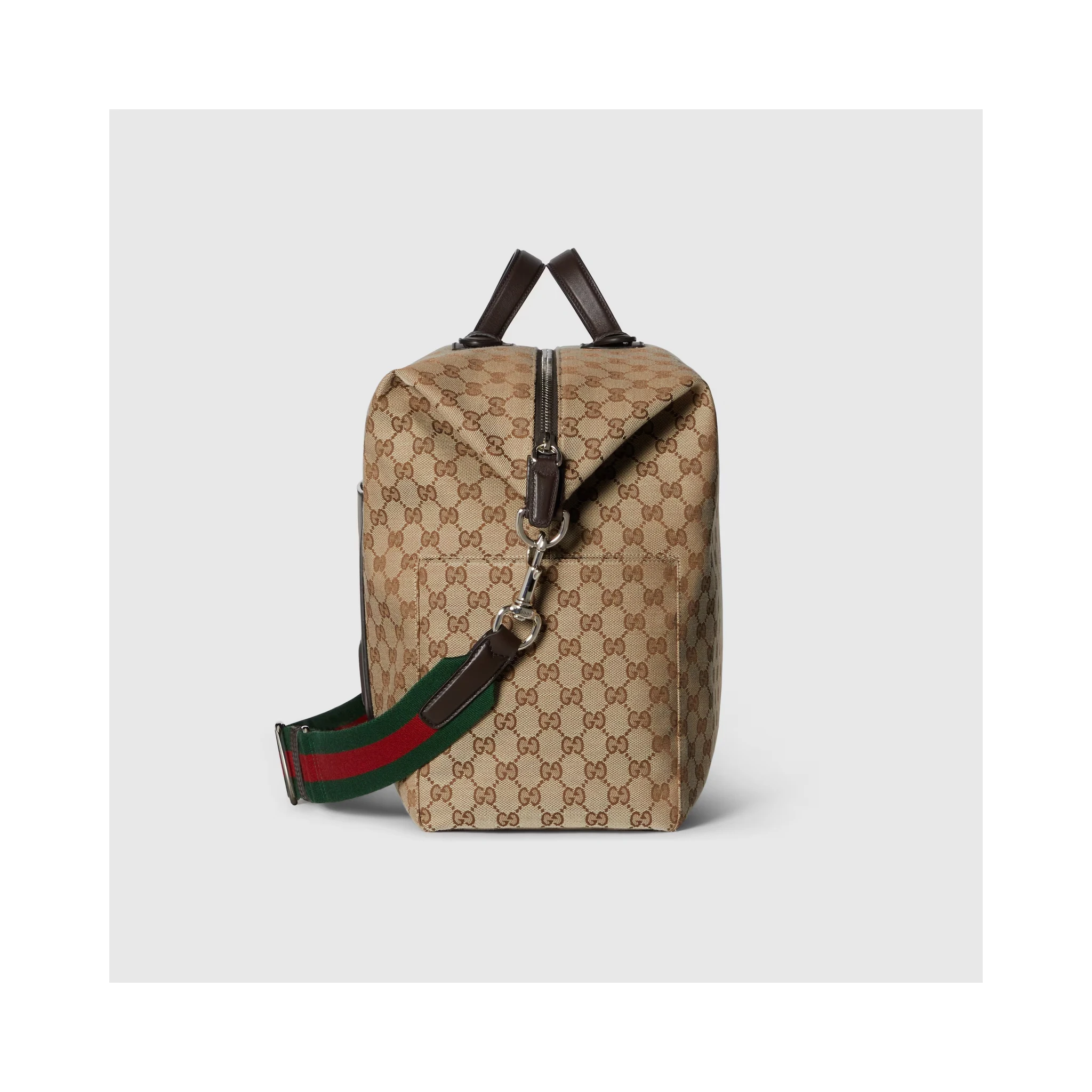 GG canvas medium duffle bag