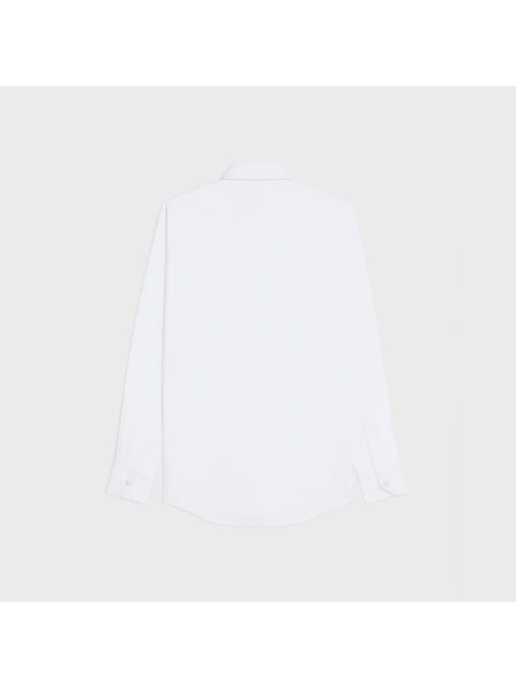 "Loose" shirt in cotton poplin alternative