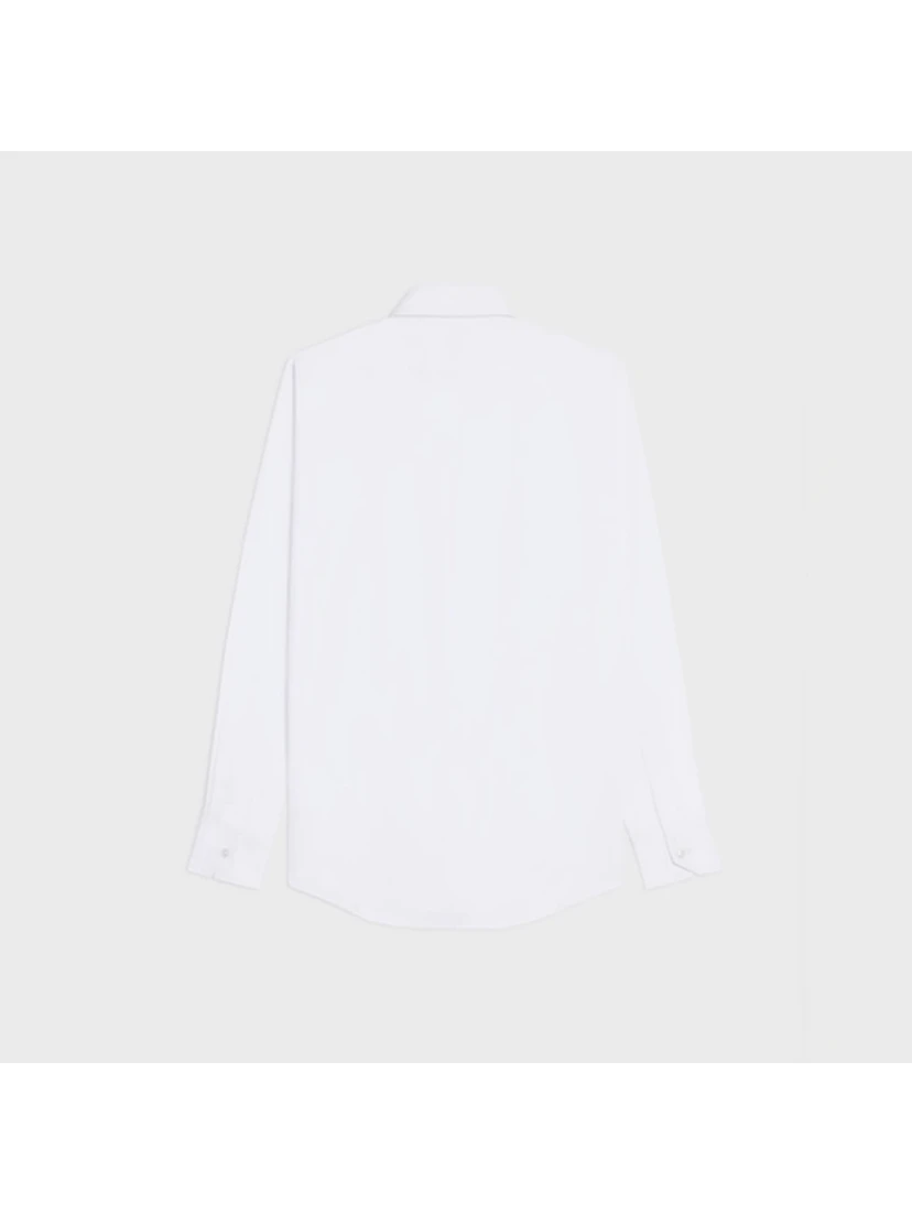 "Loose" shirt in cotton poplin