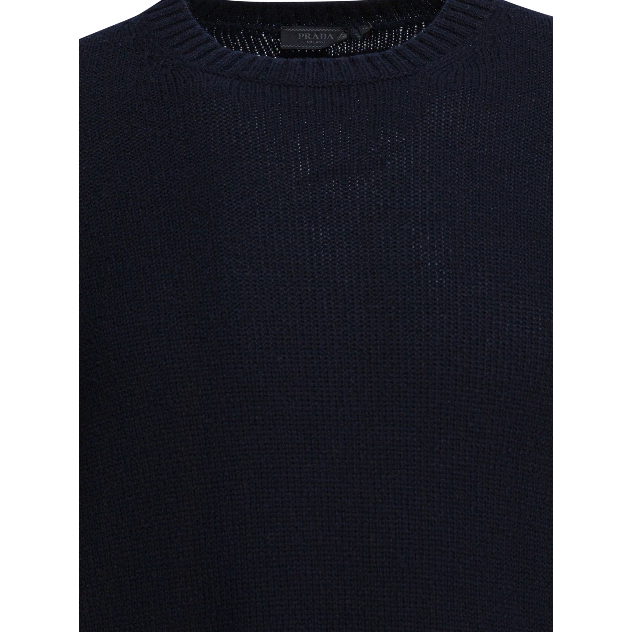 Cashmere crewneck knitwear