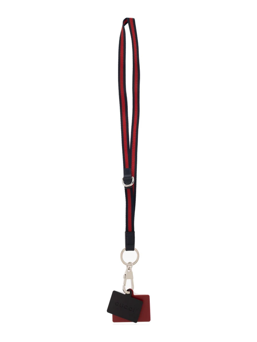 "Lanyard Web" keychains