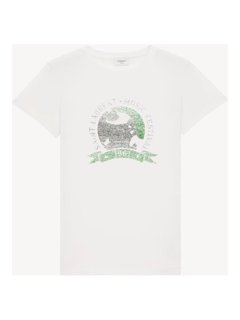 "Saint Laurent Music Festival" t-shirt