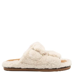 "Greta" eco fur slippers