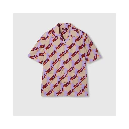 Shirt in popline cotton