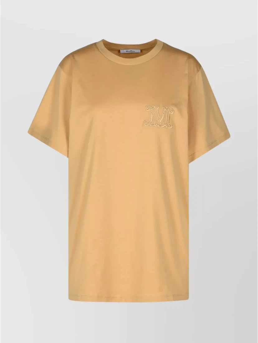 Cotton t-shirt with logo
