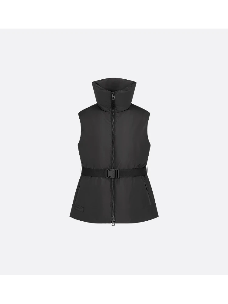 "DiorAlps" belted sleeveless down jacket