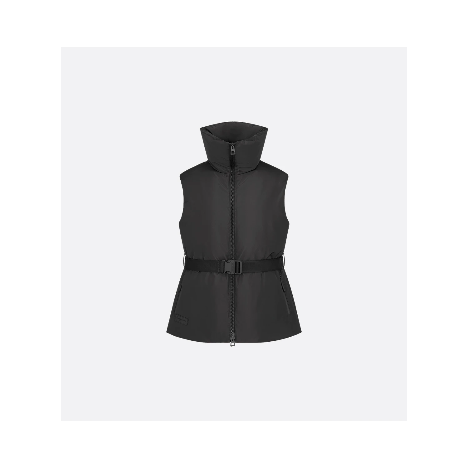 "DiorAlps" belted sleeveless down jacket