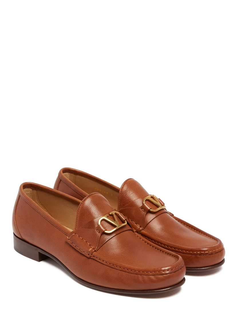 "VLogo" loafers