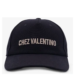"Chez Valentino" trucker cap