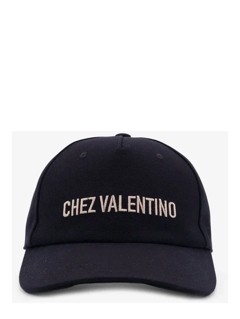 "Chez Valentino" trucker cap