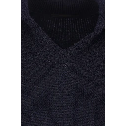 Wool polo shirt
