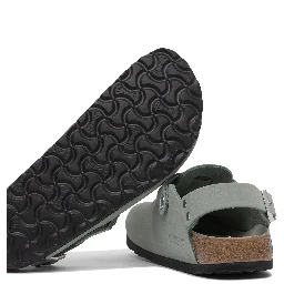 "Tokyo" leather sabot