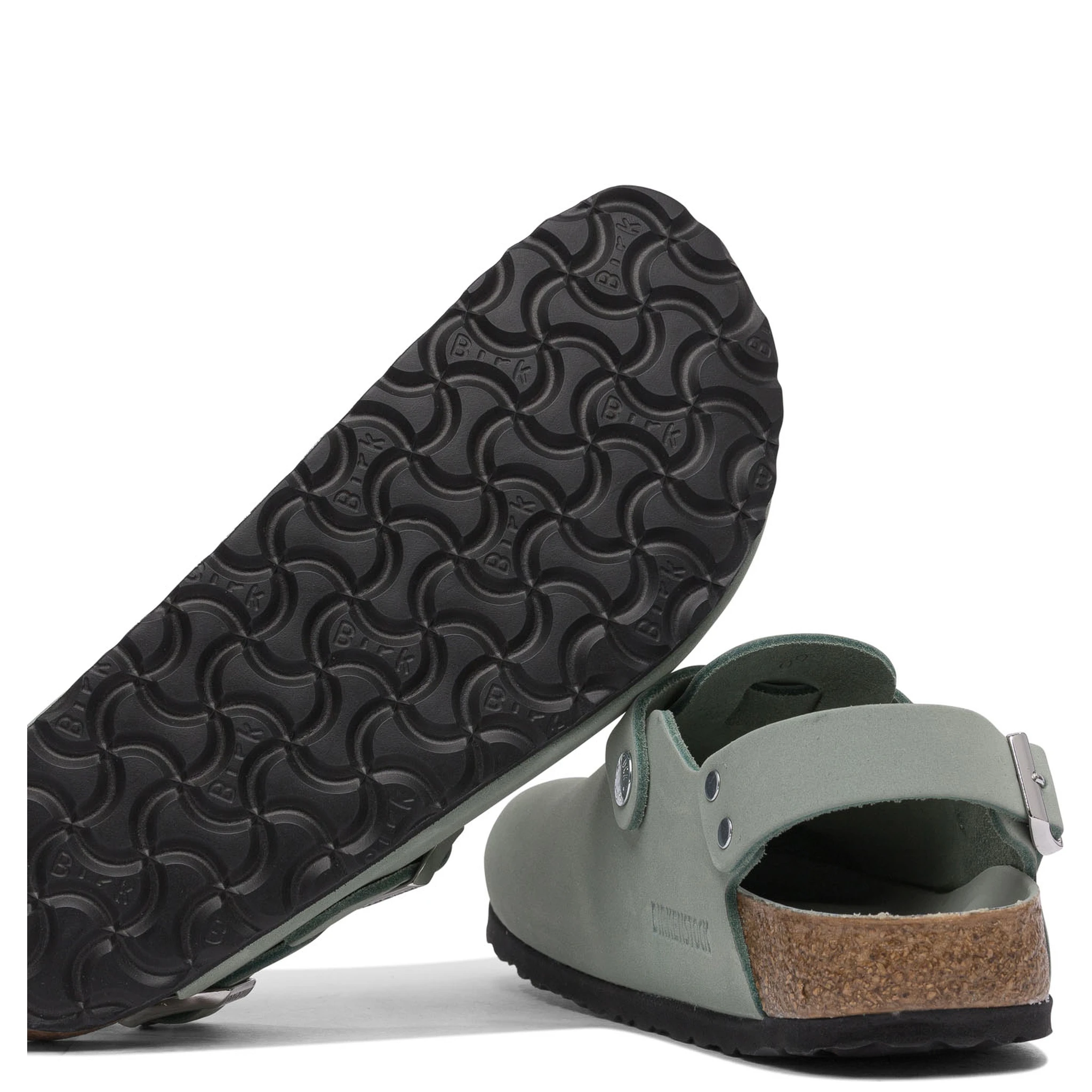 "Tokyo" leather sabot