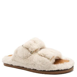 "Greta" eco fur slippers
