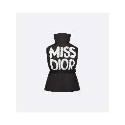 "DiorAlps" belted sleeveless down jacket
