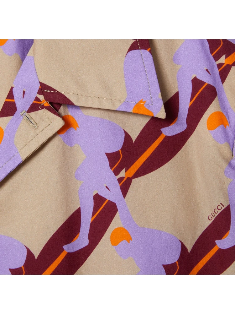 Shirt in popline cotton alternative