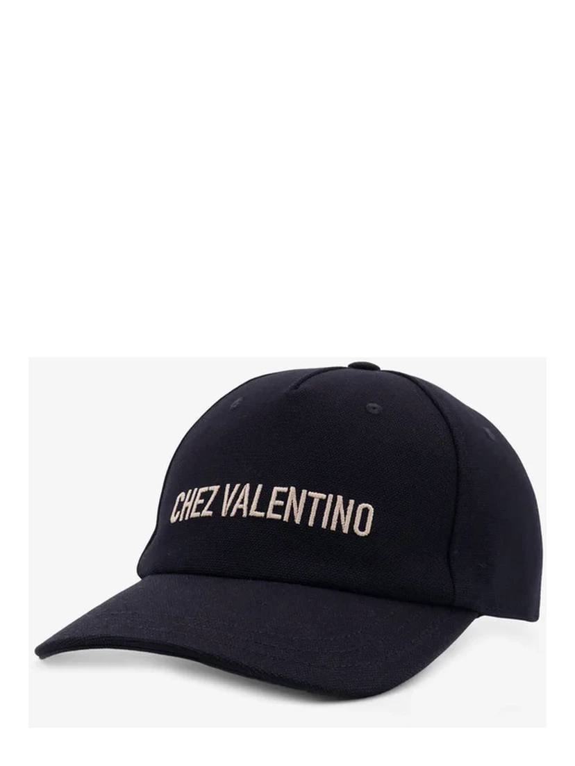"Chez Valentino" trucker cap