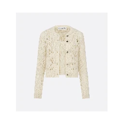 Tank top and cardigan in silk and cashmere