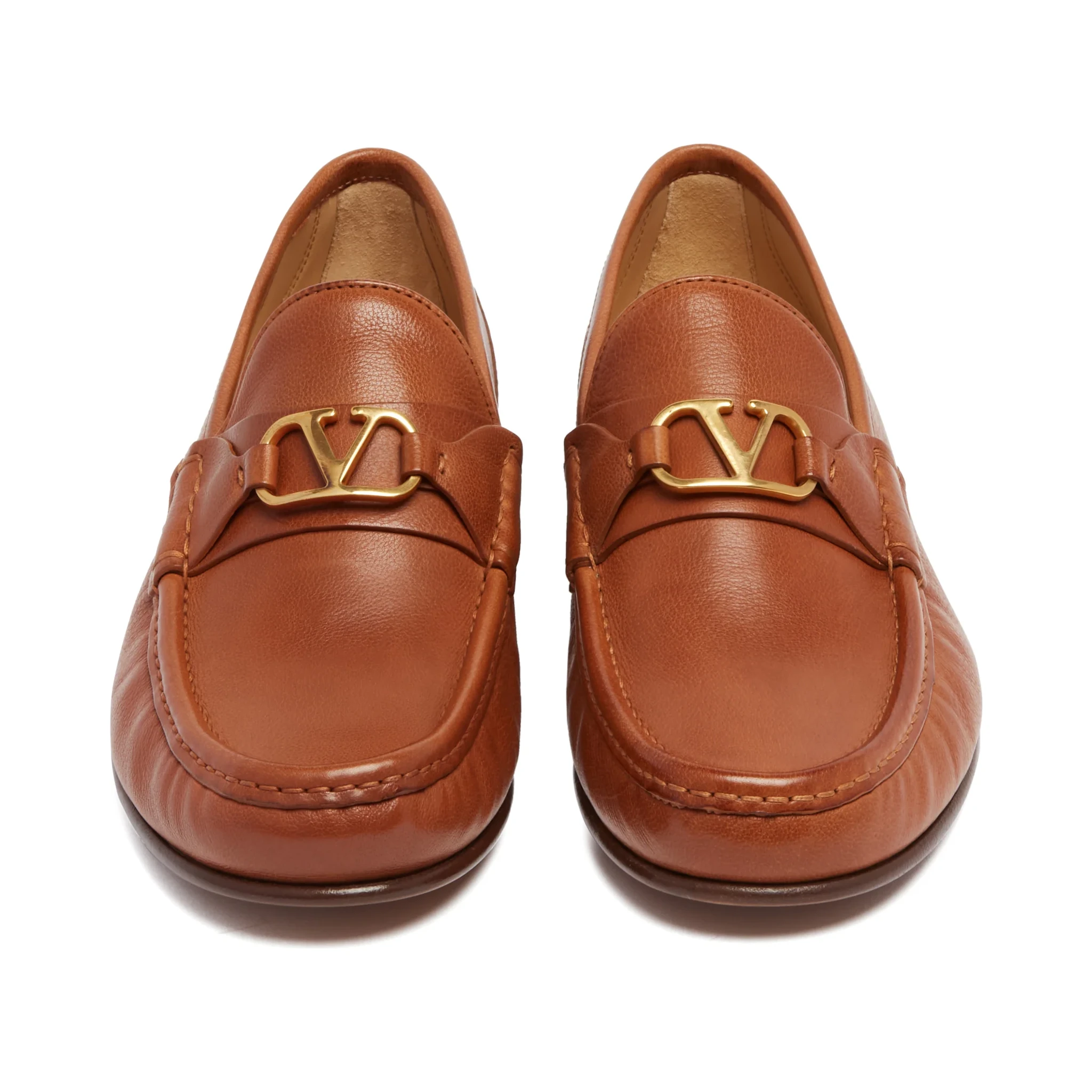 "VLogo" loafers