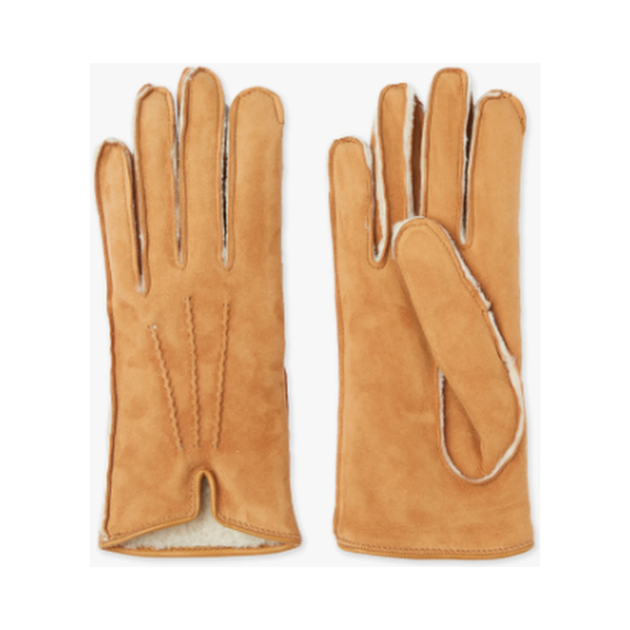 Suede gloves